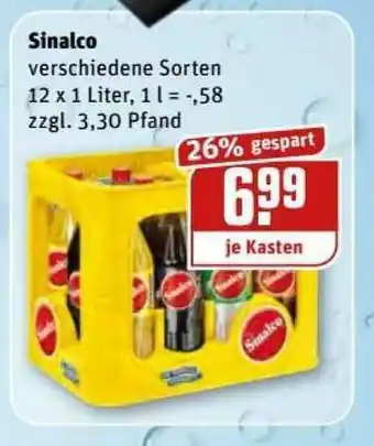 REWE Kaufpark Sinalco Angebot