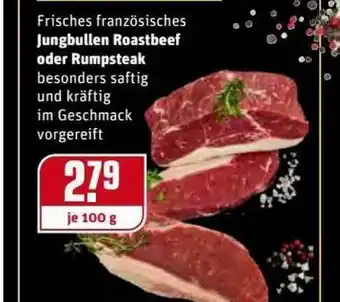 REWE Kaufpark Jungbullen Roastbeef Oder Rumpsteak Angebot