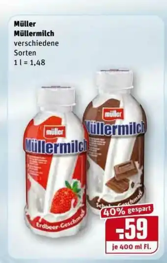 REWE Kaufpark Müller Müllermilch Angebot