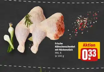 REWE Frische hähnchenschenkel Angebot