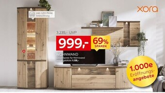 XXXLutz Xora wohnwand Angebot