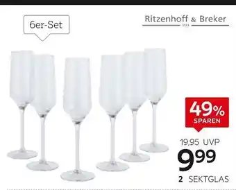 XXXLutz Ritzenhoff & breker sektglas-set „flamenco“ Angebot