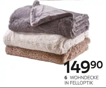 XXXLutz Dieter knoll collection wohndecke oder kissenhülle in felloptik „secco“ Angebot