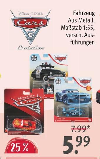 Rossmann Fahrzeug Angebot