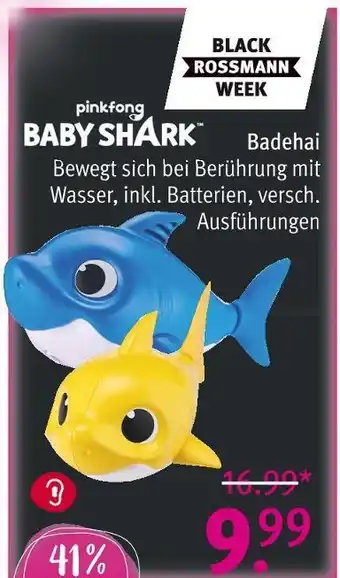 Rossmann Pinkfong baby shark Angebot