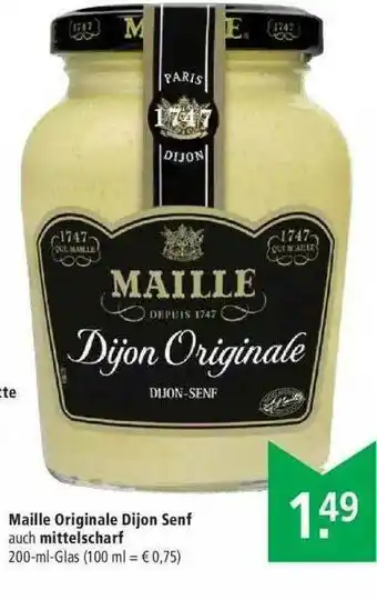 Marktkauf Maille Originale Dijon Senf Angebot