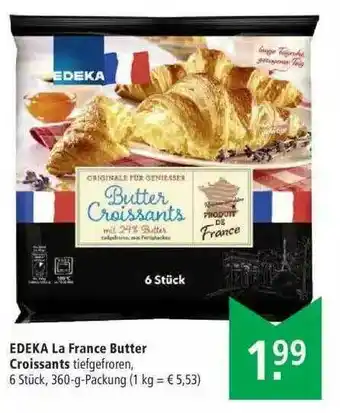 Marktkauf Edeka La France Butter Croissants Angebot