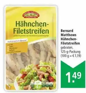 Marktkauf Bernard Matthews Hähnchen Filetstreifen Angebot