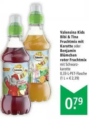 Marktkauf Valensina Kids Bibi & Tina Fruchtmix Mit Karotten Angebot