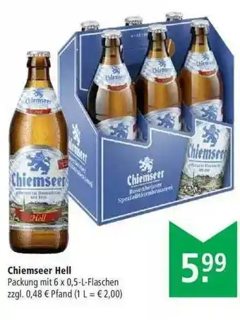 Marktkauf Chiemseer Hell Angebot