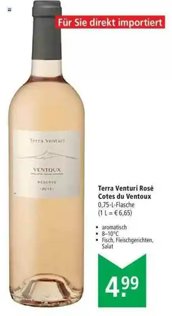 Marktkauf Terra Ventur Rodsé Cotes Du Vantoux Angebot