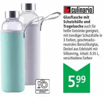 Marktkauf Culinario Glasflasche Mit Schutzhülle Und Tragelasche Angebot