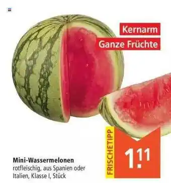 Marktkauf Mini-wassermelonen Angebot