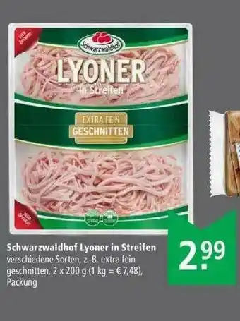 Marktkauf Schwarzwaldhof Lyoner In Streifen Angebot