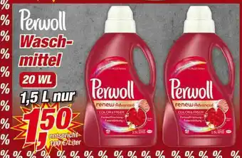 Posten Börse Perwoll Waschmittel Angebot