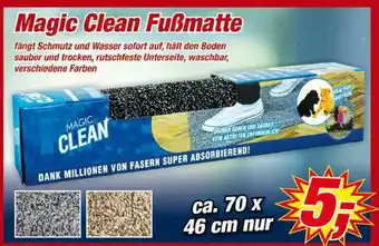 Posten Börse Magic Clean Fußmatte Angebot