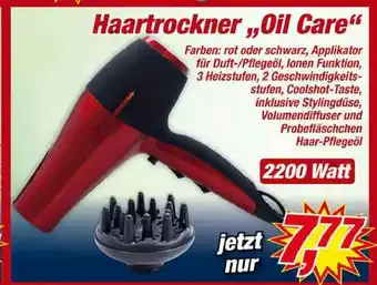 Posten Börse Haartrockner „oil Care” Angebot