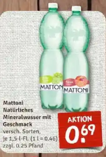 nahkauf Mattoni Mineralwasser 1.5L Angebot