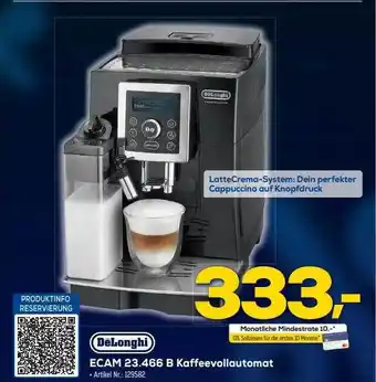 Euronics Berlet Delonghi ecam 23.466 b kaffeevollautomat Angebot