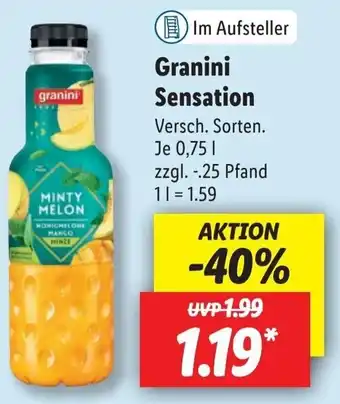 Lidl Granini Sensation 0,75 L Angebot