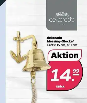 NETTO Dekorado Messing-glocke Angebot