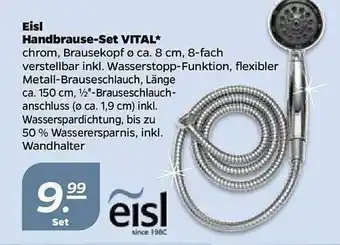 NETTO Eisl Handbrause-set Vital Angebot