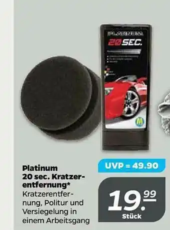 NETTO Platinum 20 Sec. Kratzer Entfernung Angebot