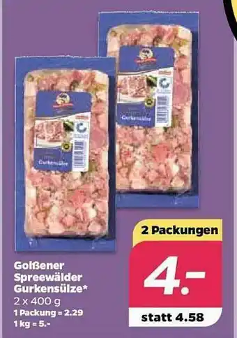 NETTO Golßener Spreewälder Gurkensülze Angebot