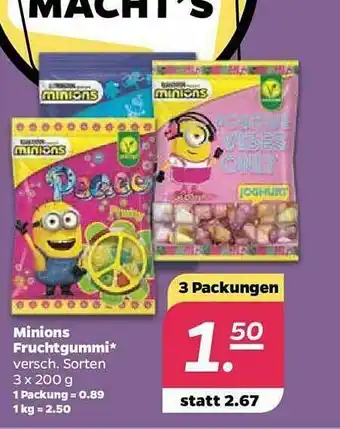 NETTO Minions Fruchtgummi Angebot