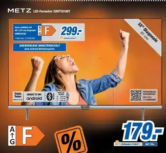 Expert Bening Metz led-fernseher 32mtc6100y Angebot