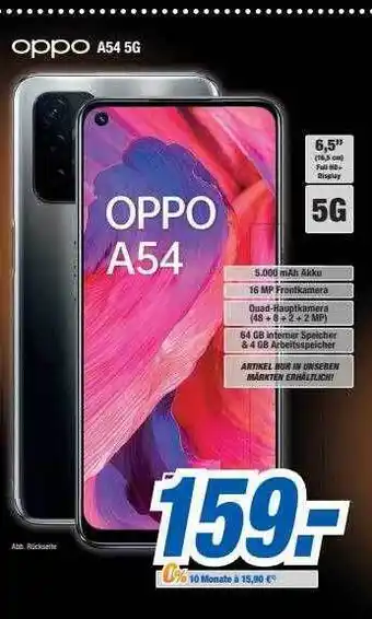 Expert Bening Oppo a54 5g Angebot