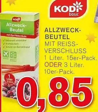 KODi Allzweck-beutel Angebot