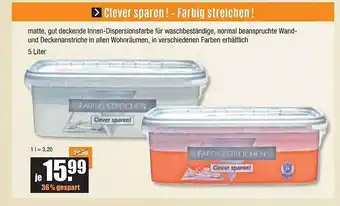 V Baumarkt Farbig streichen! clever sparen! Angebot