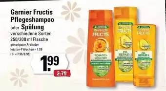 Marktkauf Garnier fructis pflegeshampoo oder spülung Angebot