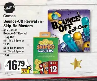 Marktkauf Bounce-off revival oder skip-bo masters Angebot