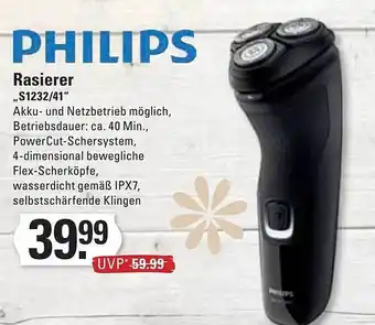 Marktkauf Philips rasierer „s1232-41“ Angebot