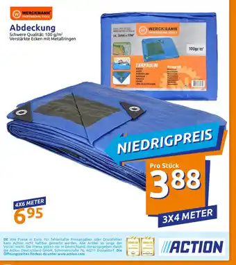 Action Werckmann Abdeckung Angebot