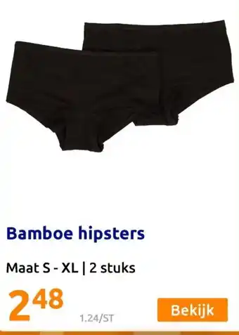 Action Bamboe hipsters Angebot