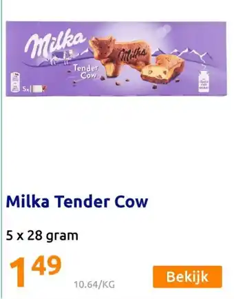 Action Milka Tender Cow 5x28g Angebot