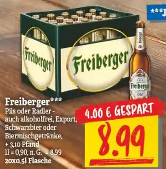 NP Discount Freiberger 20x0,5L Flasche Angebot