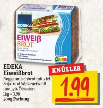 NP Discount Edeka Eiweißbrot 500g Packung Angebot