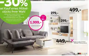 Mömax Wohnlandschaft, Wandpaneel, Hängeelement oder Vitrine Angebot