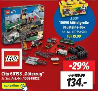 Lidl Lego City 60198 Güterzug Angebot