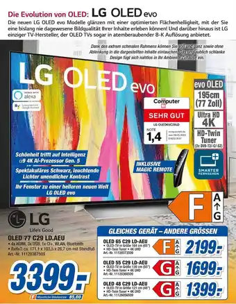 expert Techno Land Lg oled 77 c29 ld.aeu Angebot