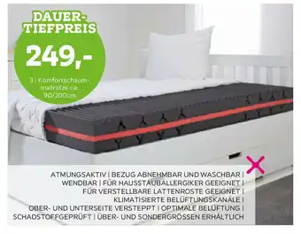 Mömax Komfortschaummatratze Angebot