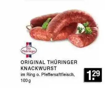 Edeka Zurheide Original thüringer knackwurst Angebot