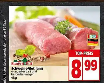 Elli Markt Bauern gut schweinefilet lang Angebot