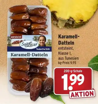 Wasgau SanLucar Karamell-Datteln 200g Angebot