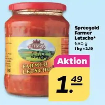 NETTO Spreegold Farmer Letscho 680g Angebot