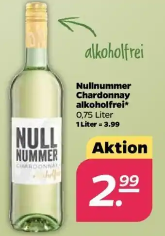 NETTO Nullnummer Chardonnay alkoholfrei 0,75L Angebot